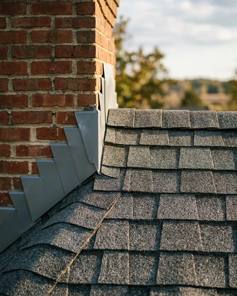 Close-up of Gutter Installation & Repair work by Beardman Building Services in Brandon